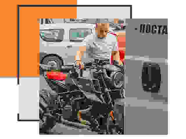 Перевозка мотоцикла по России - Услуги Перевозка-Срк